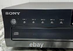 Sony CDP-CE500 Compact Disc Player CD 5 Disc Changer USB Record With Remote EUC