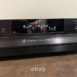 Sony CDP-CE500 Compact Disc Player CD 5 Disc Changer USB Recorder. No remote