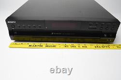 Sony CDP-CE500 Compact Player CD 5 Disc Changer USB Record With Remote, see video