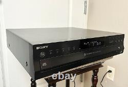 Sony CDP-CE500 compact disc-5 disc CD player multi changer carousel USB no remot