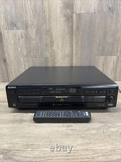 Sony CDP-CE535 5 CD Disc Changer Player with OEM Remote