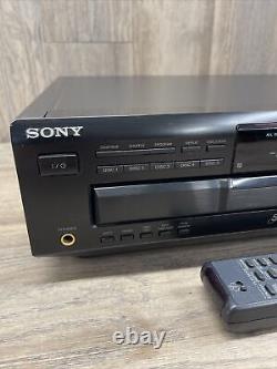 Sony CDP-CE535 5 CD Disc Changer Player with OEM Remote