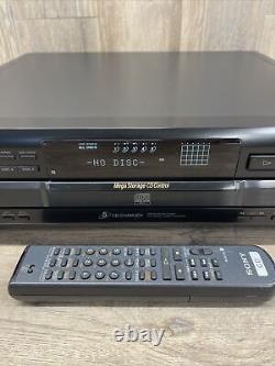 Sony CDP-CE535 5 CD Disc Changer Player with OEM Remote