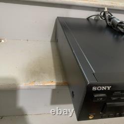 Sony CDP-CE535 5-Disc Changer Carousel Home Audio CD Player TESTED WORKING