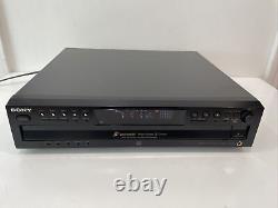 Sony CDP-CE575 CD Player 5 Disc Changer Mega Storage Control NEW BELTS