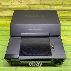 Sony CDP-CX100 CD Changer 100 Disc Player Tested No Remote
