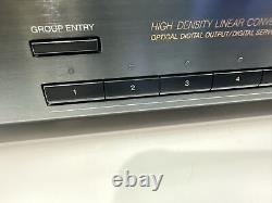 Sony CDP-CX100S CD Changer 100 Disc Player Tested No Remote