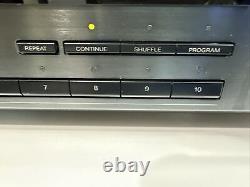 Sony CDP-CX100S CD Changer 100 Disc Player Tested No Remote