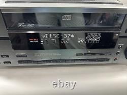 Sony CDP-CX100S CD Changer 100 Disc Player Tested No Remote