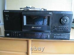 Sony CDP-CX153 Mega Storage 100 Disc CD Changer Player Tested 1995 NO REMOTE