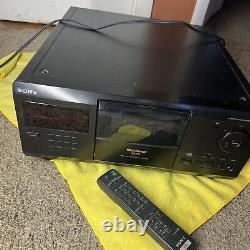 Sony CDP-CX200 CD Player with Working Remote Sony MegaStorage 200 CD Disc Changer