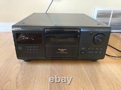 Sony CDP-CX200 MegaStorage 200 Multi Disc CD Changer Player Works Great