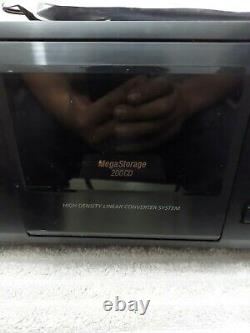 Sony CDP-CX205 200-Disc CD Mega Storage Changer Player with Manual unopen Tested