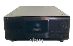 Sony CDP-CX205 200 Disc Mega Storage CD Player Disc Changer Tested & Working