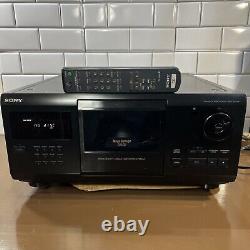 Sony CDP-CX205 200 Disc Mega Storage CD Player Disc Changer With Remote