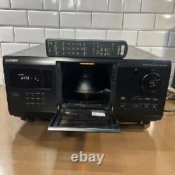 Sony CDP-CX205 200 Disc Mega Storage CD Player Disc Changer With Remote