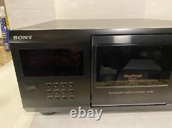 Sony CDP-CX205 200 Disc Mega Storage CD Player with Remote TESTED WORKING