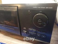 Sony CDP-CX205 200 Disk Mega Storage CD Player Changer No Remote