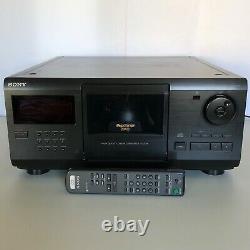 Sony CDP-CX205 Mega Storage 200 Disc CD Changer Player With Remote Tested