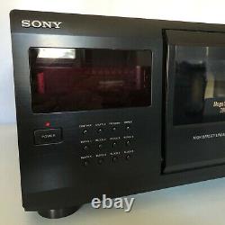 Sony CDP-CX205 Mega Storage 200 Disc CD Changer Player With Remote Tested
