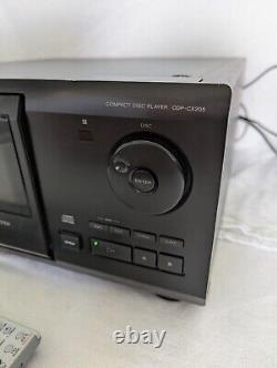 Sony CDP-CX205 Mega Storage 200 Disc CD Changer Player with Remote