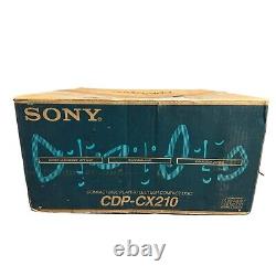 Sony CDP-CX210 Mega Storage 200 Disc CD Changer Player Jukebox New