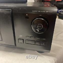 Sony CDP-CX210 Mega Storage 200 Disc CD Changer Player TESTED & WORKS. With Remote