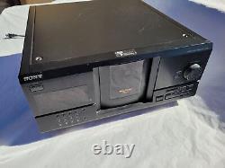 Sony CDP-CX220 200 Disc CD Player Changer No Remote Tested Works