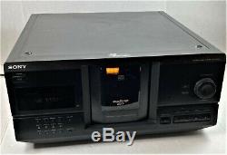 Sony CDP-CX220 Mega Storage 200-Disc CD Player Changer with Remote Tested Works