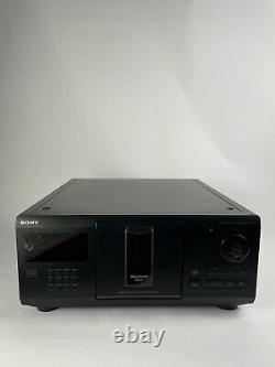 Sony CDP-CX225 CD Changer 200 Compact Disc Player Working Great No Remote