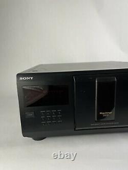 Sony CDP-CX225 CD Changer 200 Compact Disc Player Working Great No Remote