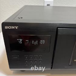 Sony CDP-CX225 Mega Storage 200 CD Disc Changer Tested Working No Remote