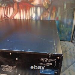 Sony CDP-CX225 Mega Storage 200-Disc CD Player Carousel Changer Tested NO Remote