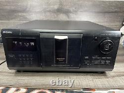 Sony CDP-CX225 Mega Storage 200-Disc CD Player Changer TESTED No Remote Tested