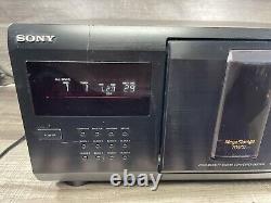 Sony CDP-CX225 Mega Storage 200-Disc CD Player Changer TESTED No Remote Tested