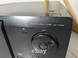 Sony CDP-CX225 Mega Storage 200-Disc CD Player Changer Works well