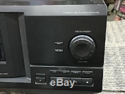 Sony CDP-CX230 Megastorage 200 CD Compact Disc Changer Player With Remote + Cables