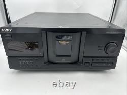 Sony CDP-CX235 200 CD Compact Disc Player Tested & Working No RemoteTESTED