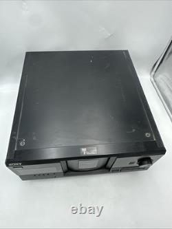 Sony CDP-CX235 200 CD Compact Disc Player Tested & Working No RemoteTESTED