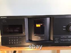 Sony CDP-CX235 CD Player 200 Multi Disc Changer Mega Storage Tested no remote