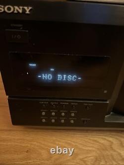 Sony CDP-CX235 CD Player 200 Multi Disc Changer Mega Storage Tested -with Remote