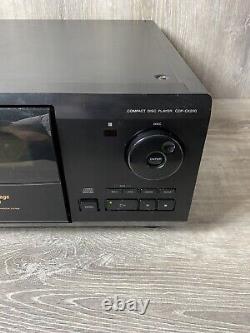 Sony CDP-CX235 Mega Storage 200 Disc CD Player/Changer Carousel 60 Day Warranty