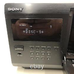Sony CDP-CX250 200 Disc CD Player Changer, No Remote, Tested -Works