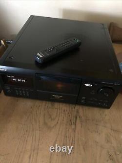 Sony CDP-CX250 Mega Storage 200 CD Compact Disc Changer Player TESTED Remote