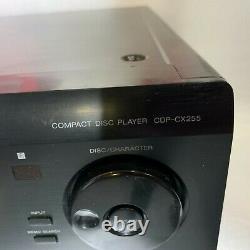 Sony CDP-CX255 Compact Disc Player Mega Storage 200 CD Changer