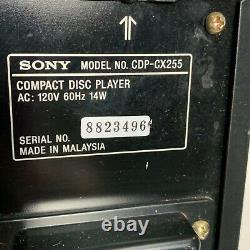 Sony CDP-CX255 Compact Disc Player Mega Storage 200 CD Changer