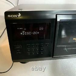 Sony CDP-CX255 Compact Disc Player Mega Storage 200 CD Changer