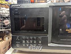 Sony CDP-CX260 Mega Storage 200 Disc Changer CD Player with Remote TESTED