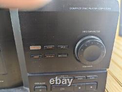 Sony CDP-CX260 Mega Storage 200 Disc Changer CD Player with Remote TESTED