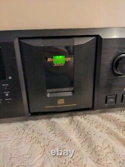 Sony CDP-CX300 300 CD Mega Compact Disc Changer Player Factory reset Works Fine